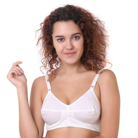 Women Full Coverage 100% Cotton Strap Non-Stretchable Bra Comfortable Push Lingerie B C and D Cup Bra White
Women Full Coverage 100% Cotton Strap Non-Stretchable Bra Comfortable Push Lingerie B C and D Cup Bra White