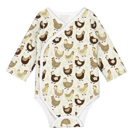 Coaee Chicken Cartoon for Soft Cotton Baby Long-Sleeve Bodysuit Girls Boys Bodysuit Romper
Coaee Chicken Cartoon for Soft Cotton Baby Long-Sleeve Bodysuit Girls Boys Bodysuit Romper