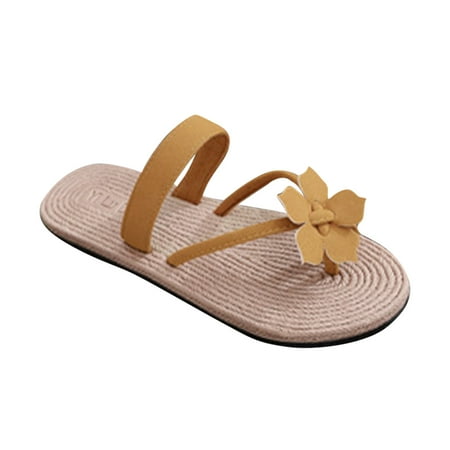 Summer Saving Clearance! Kukoosong Flat Sandals for Women New Summer Flat Shoes Casual Slip-Toe Womens Sandals Clip Toe Slippers Women s Sandals Yellow 36
Summer Saving Clearance! Kukoosong Flat Sandals for Women New Summer Flat Shoes Casual Slip-Toe Womens Sandals Clip Toe Slippers Women s Sandals Yellow 36
