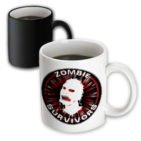 3dRose ICON zombie survivors 3 on white - Magic Transforming Mug 11-ounce
3dRose ICON zombie survivors 3 on white - Magic Transforming Mug 11-ounce