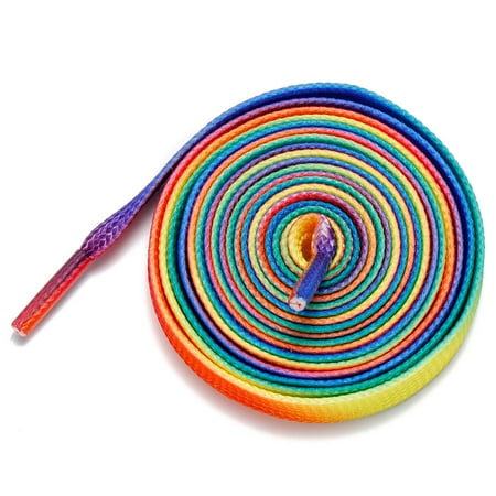 1Pair 24 36 45 63 72 Inch Flat Shoelaces Replacement for Sneakers Boots Rainbow
1Pair 24 36 45 63 72 Inch Flat Shoelaces Replacement for Sneakers Boots Rainbow