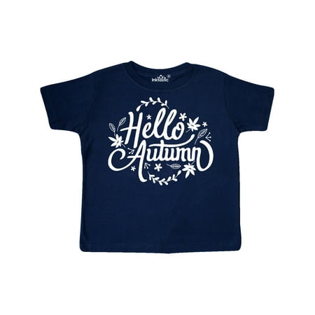 Inktastic Fall Season Hello Autumn in White with Leaves Gift Toddler Boy or Toddler Girl T-Shirt
Inktastic Fall Season Hello Autumn in White with Leaves Gift Toddler Boy or Toddler Girl T-Shirt