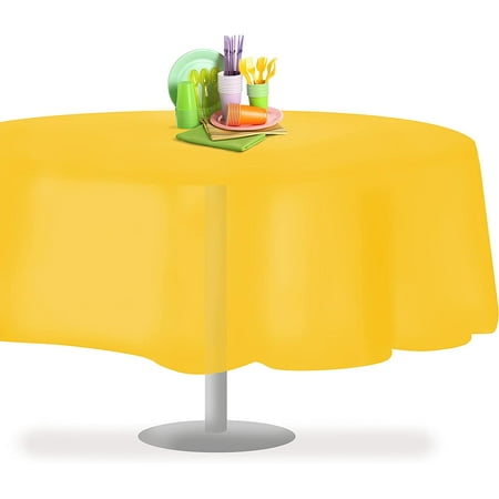 100% Pima Cotton Table Cloth Beautiful & Decorative Great for Buffet Table | Round Tablecloth ( 120-Inch Round Yellow).
100% Pima Cotton Table Cloth Beautiful & Decorative Great for Buffet Table | Round Tablecloth ( 120-Inch Round Yellow).