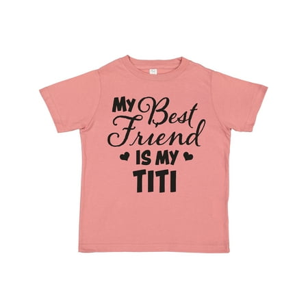 Inktastic My Best Friend is My Titi with Hearts Gift Toddler Boy or Toddler Girl T-Shirt
Inktastic My Best Friend is My Titi with Hearts Gift Toddler Boy or Toddler Girl T-Shirt