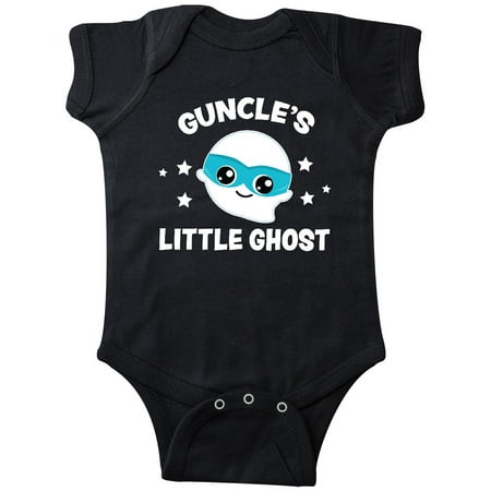 Inktastic Cute Guncle s Little Ghost with Stars Gift Baby Boy or Baby Girl Bodysuit