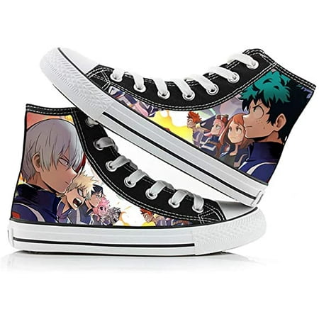 3D Print Unisex Anime My Hero Academia Canvas Sneakers for Kids Teens Adults Lace up High Top Walking Running Casual Sneakers Action Figure Deku Breathable Sneakers
3D Print Unisex Anime My Hero Academia Canvas Sneakers for Kids Teens Adults Lace up High Top Walking Running Casual Sneakers Action Figure Deku Breathable Sneakers