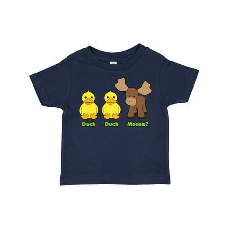 Inktastic Duck Duck Moose Gift Toddler Boy or Toddler Girl T-Shirt