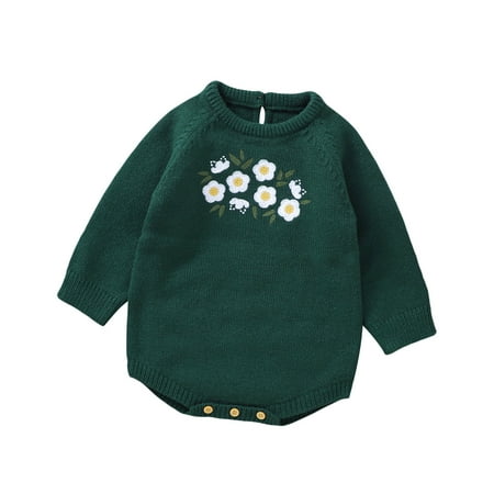 Baby Girl Boy Embroidery Floral Pattern Knit Sweater Romper Sweatshirt Long Sleeve Bodysuit Warm Fall Winter Clothes Baby Halloween Costumes 1st Halloween Baby Girl Outfit Winter Newborn Girl Clothes
Baby Girl Boy Embroidery Floral Pattern Knit Sweater Romper Sweatshirt Long Sleeve Bodysuit Warm Fall Winter Clothes Baby Halloween Costumes 1st Halloween Baby Girl Outfit Winter Newborn Girl Clothes