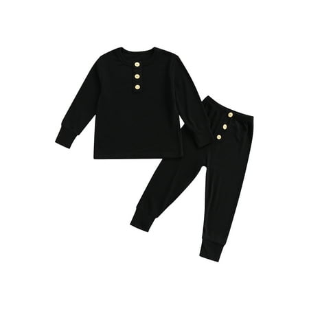 2Pcs Kids Nightwear Toddler Baby Boys Girls Solid Color Round Neck Long Sleeve Tops+ Long Pants
2Pcs Kids Nightwear Toddler Baby Boys Girls Solid Color Round Neck Long Sleeve Tops+ Long Pants