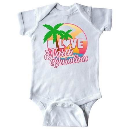 Inktastic I Love North Carolina with Ocean and Palm Trees Gift Baby Boy or Baby Girl Bodysuit
Inktastic I Love North Carolina with Ocean and Palm Trees Gift Baby Boy or Baby Girl Bodysuit
