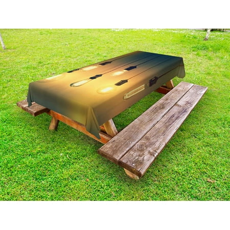 Industrial Outdoor Tablecloth Vibrant Retro Style Equipments Original Concept for Modern Artwork Design Decorative Washable Fabric Picnic Table Cloth 58 X 84 Inches Yellow Green by Ambesonne
Industrial Outdoor Tablecloth Vibrant Retro Style Equipments Original Concept for Modern Artwork Design Decorative Washable Fabric Picnic Table Cloth 58 X 84 Inches Yellow Green by Ambesonne