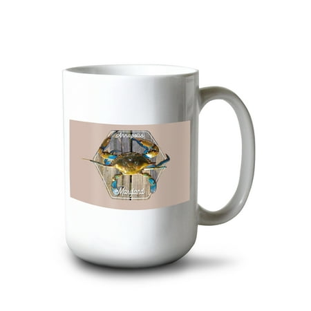 15 fl oz Ceramic Mug Blue Crab on Dock Maryland Contour Dishwasher & Microwave Safe
15 fl oz Ceramic Mug Blue Crab on Dock Maryland Contour Dishwasher & Microwave Safe