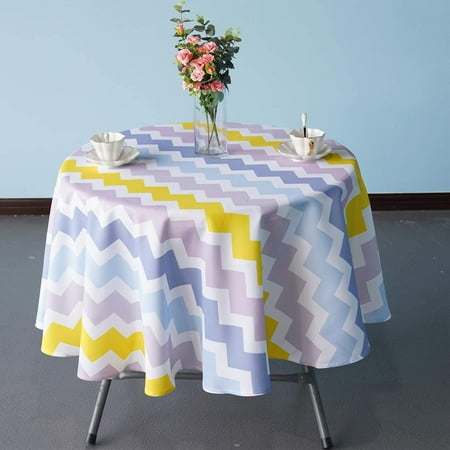 Trimming Shop Round Tablecloth 70 Circular Polyester Washable Table Cover Protector Geometric Pattern Wipe Clean Water Resistant Table Cloth for Buffet Table Wedding Parties Holiday Dinner
Trimming Shop Round Tablecloth 70 Circular Polyester Washable Table Cover Protector Geometric Pattern Wipe Clean Water Resistant Table Cloth for Buffet Table Wedding Parties Holiday Dinner