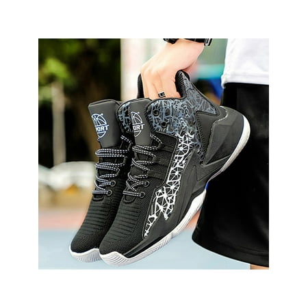 Eloshman Boys Lightweight Round Toe Basketball Shoes Training Durable Non-Slip Mid Top Trainers Sneakers (Little Kid/Big Kid)
Eloshman Boys Lightweight Round Toe Basketball Shoes Training Durable Non-Slip Mid Top Trainers Sneakers (Little Kid/Big Kid)