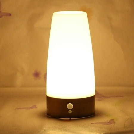 Hopeup Wireless Battery Powered Motion Sensor LED Night Night Bedside Living Room Lamp
Hopeup Wireless Battery Powered Motion Sensor LED Night Night Bedside Living Room Lamp
