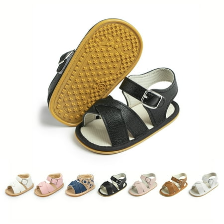 Meckior Baby Girl Sandals Infant Summer Soft Sole Shoe Anti-Slip Crib Shoes for First Walking 0-18 Months
Meckior Baby Girl Sandals Infant Summer Soft Sole Shoe Anti-Slip Crib Shoes for First Walking 0-18 Months