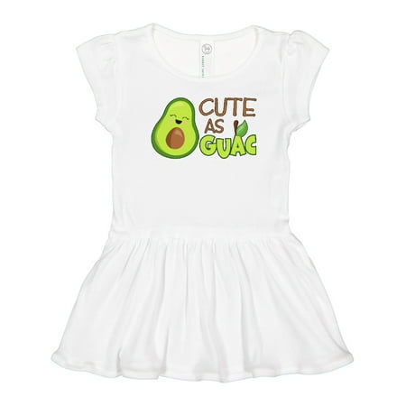 Inktastic Cute As Guac Funny Avocado Gift Toddler Girl Dress 
Inktastic Cute As Guac Funny Avocado Gift Toddler Girl Dress