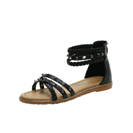 Gomelly Women Gladiator Sandals Summer Casual Shoes Beach Flat Sandal Lightweight Ladies Womens Black 8.5
Gomelly Women Gladiator Sandals Summer Casual Shoes Beach Flat Sandal Lightweight Ladies Womens Black 8.5