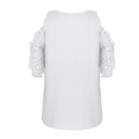 Simplmasygenix Women Tops Summer Clearance Women s O-Neck Butterfly Printing Casual Short Sleeve T-shirt Hollow Out Tops
Simplmasygenix Women Tops Summer Clearance Women s O-Neck Butterfly Printing Casual Short Sleeve T-shirt Hollow Out Tops