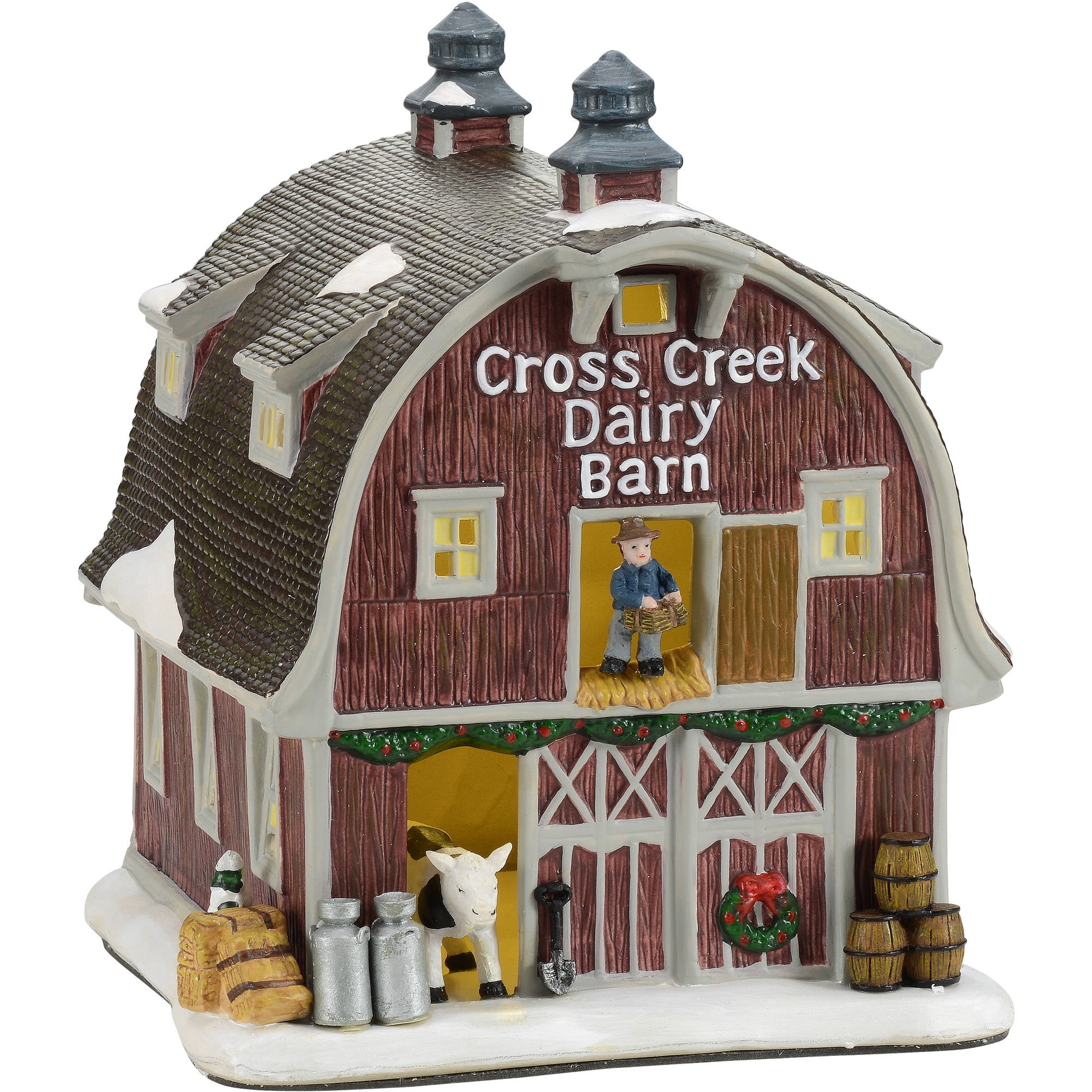 Christmas Village Barn 