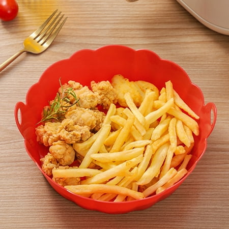 Air Fryer Silicone Pot with Handle Heat Resistant and Food-Safe Mat for Air Fryer Steamer Oven
Air Fryer Silicone Pot with Handle Heat Resistant and Food-Safe Mat for Air Fryer Steamer Oven