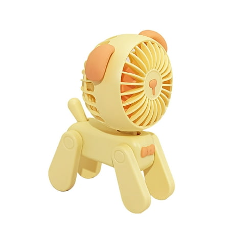 Mini Dog Shape Portable Handheld Fan USB Mini Cute Fan Cooler 3-speed Adjustable 5V 500mAh Rotary Fan Mute Rechargeable Desktop Ornaments for Outdoor Travel
Mini Dog Shape Portable Handheld Fan USB Mini Cute Fan Cooler 3-speed Adjustable 5V 500mAh Rotary Fan Mute Rechargeable Desktop Ornaments for Outdoor Travel