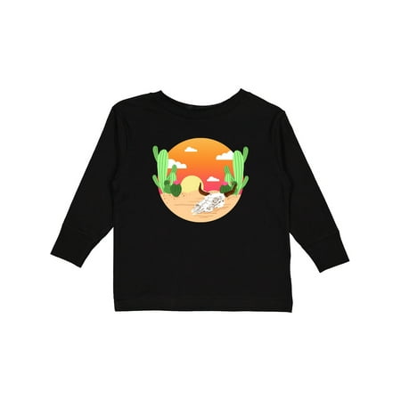 Inktastic Sunset Desert Scene with Cow Skull and Cacti Gift Toddler Boy or Toddler Girl Long Sleeve T-Shirt
Inktastic Sunset Desert Scene with Cow Skull and Cacti Gift Toddler Boy or Toddler Girl Long Sleeve T-Shirt