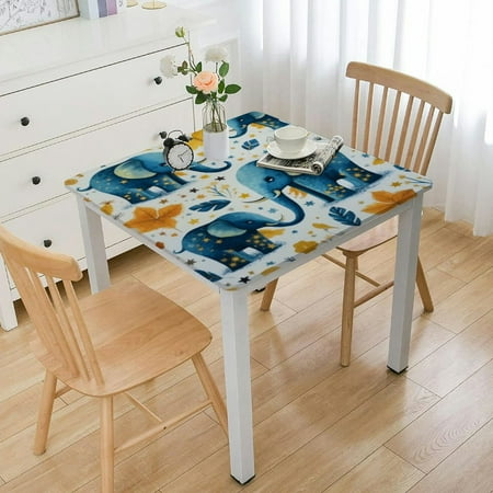 Colorful Elephant Leaves Flower Square Tablecloth Waterproof Polyester Fabric Table Cloth Stain and Resistant Washable Table Cover for Kitchen Dining Picnic Party Home
Colorful Elephant Leaves Flower Square Tablecloth Waterproof Polyester Fabric Table Cloth Stain and Resistant Washable Table Cover for Kitchen Dining Picnic Party Home