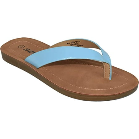 Soda Shoes Women Flip Flops Basic Plain Slippers Thongs Sandals Strap Casual Beach Ella-S
Soda Shoes Women Flip Flops Basic Plain Slippers Thongs Sandals Strap Casual Beach Ella-S