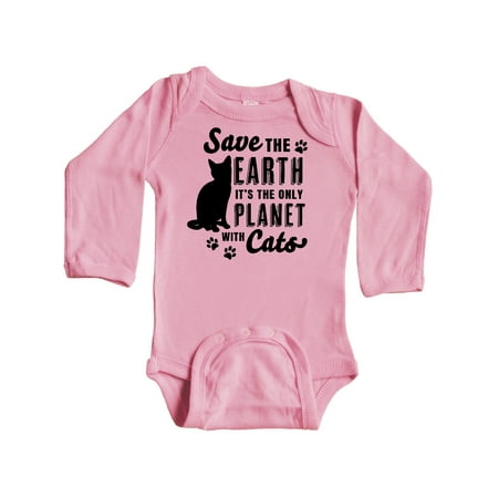 Inktastic Save the Earth It s the Only Planet with Cats with Pawprints Gift Baby Boy or Baby Girl Long Sleeve Bodysuit
Inktastic Save the Earth It s the Only Planet with Cats with Pawprints Gift Baby Boy or Baby Girl Long Sleeve Bodysuit