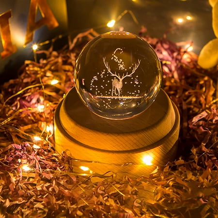 Docooler Vintage 3D Music Box Crystal Ball Wooden Luminous Music Case with Projection LED Light BT speaker Children Toy Decor Christmas Festival Presents Birthday Gifts
Docooler Vintage 3D Music Box Crystal Ball Wooden Luminous Music Case with Projection LED Light BT speaker Children Toy Decor Christmas Festival Presents Birthday Gifts