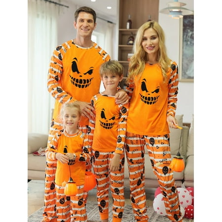 Family Pyjamas Matching Sets Halloween Pumpkin Sleepwear for Adults and Kids Holiday PJS Set-Men
Family Pyjamas Matching Sets Halloween Pumpkin Sleepwear for Adults and Kids Holiday PJS Set-Men
