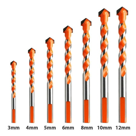 7pcs Construction Drill Bit Multi-functional Bits Set For Tile Glass Ceramic Marble
7pcs Construction Drill Bit Multi-functional Bits Set For Tile Glass Ceramic Marble