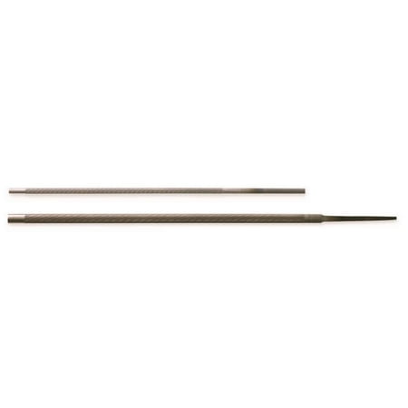 Crescent Nicholson Round Chain Saw File 6 In. X 1/8 In. Knurl Cut Carded