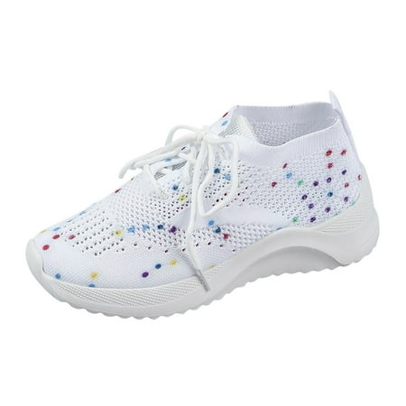 nsendm Wedges Sneakers for Women Leisure Women s Lace Up Travel Soft Hidden Wedge Sneakers for Women 30 And under White 8
nsendm Wedges Sneakers for Women Leisure Women s Lace Up Travel Soft Hidden Wedge Sneakers for Women 30 And under White 8