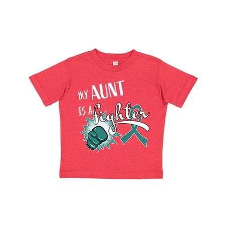 Inktastic Ovarian Cancer Awareness My Aunt is a Fighter Gift Toddler Boy or Toddler Girl T-Shirt
Inktastic Ovarian Cancer Awareness My Aunt is a Fighter Gift Toddler Boy or Toddler Girl T-Shirt
