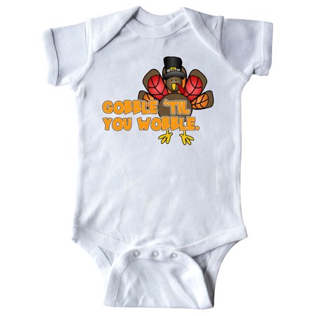 Inktastic Gobble til You Wobble Thanksgiving Gift Baby Boy or Baby Girl Bodysuit
Inktastic Gobble til You Wobble Thanksgiving Gift Baby Boy or Baby Girl Bodysuit