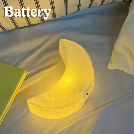 lulshou Moon Night Lamp Bedroom Bedside Lamp Battery Button Cartoon Moon Lamp Birthday Gift Jewelry For Girl Friends
lulshou Moon Night Lamp Bedroom Bedside Lamp Battery Button Cartoon Moon Lamp Birthday Gift Jewelry For Girl Friends