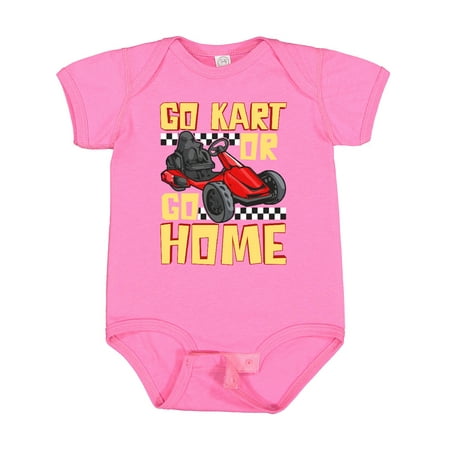 Inktastic Go Kart Funny Go Karting Gift Baby Boy or Baby Girl Bodysuit
