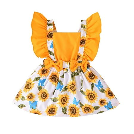Sngxgn Girls Dress Short Sleeve Solid Color Tunic A-Line Tiered Swing DressCottagecore Dress Yellow 12-18 Months
Sngxgn Girls Dress Short Sleeve Solid Color Tunic A-Line Tiered Swing DressCottagecore Dress Yellow 12-18 Months