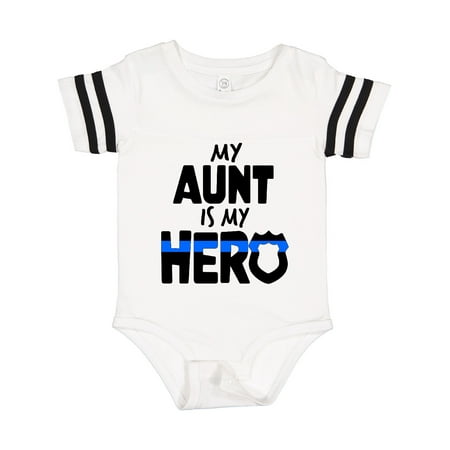Inktastic My Aunt is My Hero Police Officer Family Gift Baby Boy or Baby Girl Bodysuit
Inktastic My Aunt is My Hero Police Officer Family Gift Baby Boy or Baby Girl Bodysuit