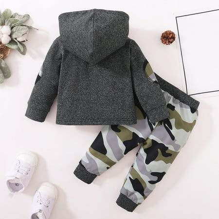 Cathalem Boy Kids Baby Boys Patchwork Long Sleeve Hooded Fall Sweatshirt Coat 3 Piece Baby Boy Set Childrenscostume Grey 12-18 Months
Cathalem Boy Kids Baby Boys Patchwork Long Sleeve Hooded Fall Sweatshirt Coat 3 Piece Baby Boy Set Childrenscostume Grey 12-18 Months