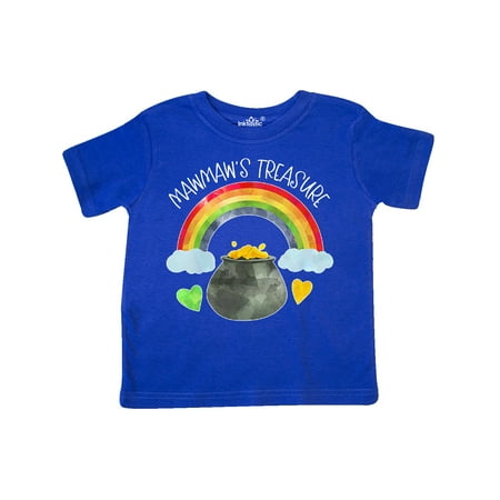 Inktastic Mawmaw s Treasure St. Patrick s Day Rainbow and Gold Gift Toddler Boy or Toddler Girl T-Shirt
Inktastic Mawmaw s Treasure St. Patrick s Day Rainbow and Gold Gift Toddler Boy or Toddler Girl T-Shirt