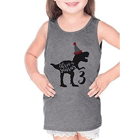 7 ate 9 Apparel Kids Three asaurus 3rd Dinosaur Dino Birthday Shirt for Boys 3 Year Old Boy Birthday Shirt 3rd Bday Three Grey Tank Top
7 ate 9 Apparel Kids Three asaurus 3rd Dinosaur Dino Birthday Shirt for Boys 3 Year Old Boy Birthday Shirt 3rd Bday Three Grey Tank Top