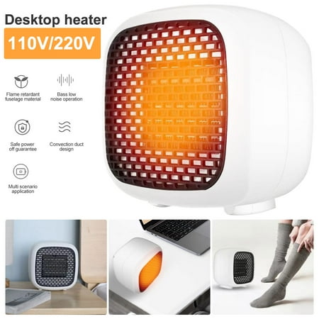 HOTBEST Portable Electric Space Heater 800W Safe and Quiet Ceramic Heater Fan Space Heaters for Office Room Desk Indoor Use
HOTBEST Portable Electric Space Heater 800W Safe and Quiet Ceramic Heater Fan Space Heaters for Office Room Desk Indoor Use
