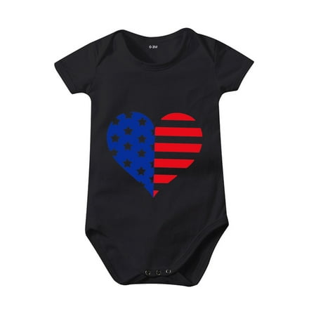 Baby Bodysuit Toddler Kids 4Th Of July Love Prints Short Sleeve Independence Day Romper Jumpsuit Cloths 18 Months-24 Months
Baby Bodysuit Toddler Kids 4Th Of July Love Prints Short Sleeve Independence Day Romper Jumpsuit Cloths 18 Months-24 Months