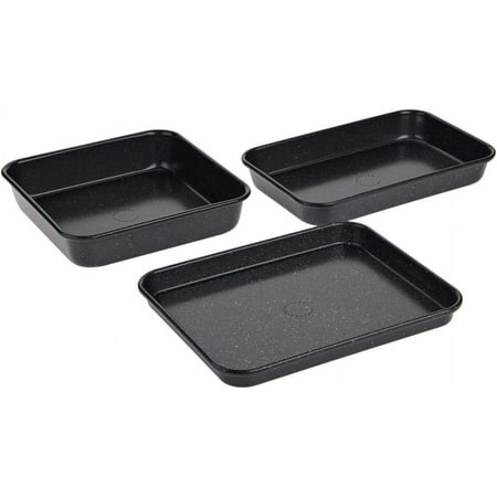 3 Piece Bakeware Set Model 678-743 (Renewed)