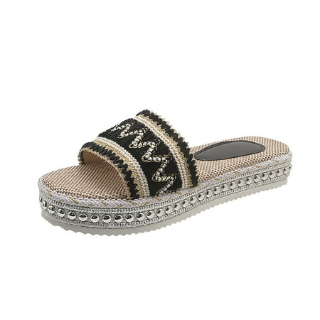 Pyhlmscde Womens Sandals Open Te Slip On Platform Slide Sandal Summer Casual Slippers Indoor Outdoor Comfy Shoes
Pyhlmscde Womens Sandals Open Te Slip On Platform Slide Sandal Summer Casual Slippers Indoor Outdoor Comfy Shoes