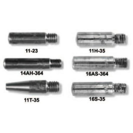 Contact Tip For Weldskill Guns 0.035 In Wire 0.44 In Tip Standard Ws14H | 1 Each
Contact Tip For Weldskill Guns 0.035 In Wire 0.44 In Tip Standard Ws14H | 1 Each