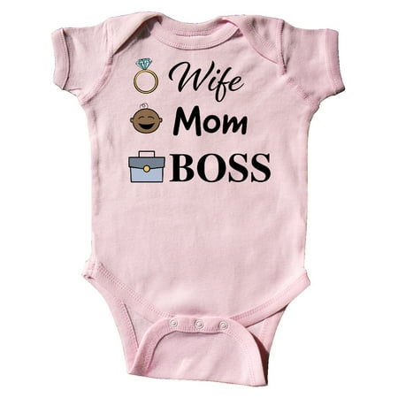 Inktastic Wife Mom Boss-Suitcase Baby And Ring Gift Baby Boy or Baby Girl Bodysuit
Inktastic Wife Mom Boss-Suitcase Baby And Ring Gift Baby Boy or Baby Girl Bodysuit